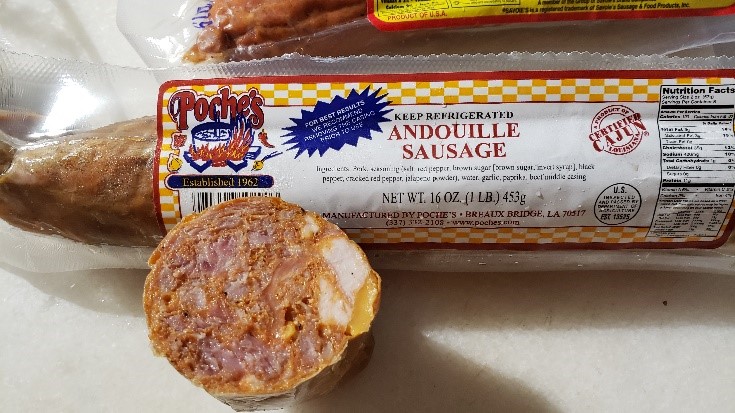 Poche's Andoullie Sausage